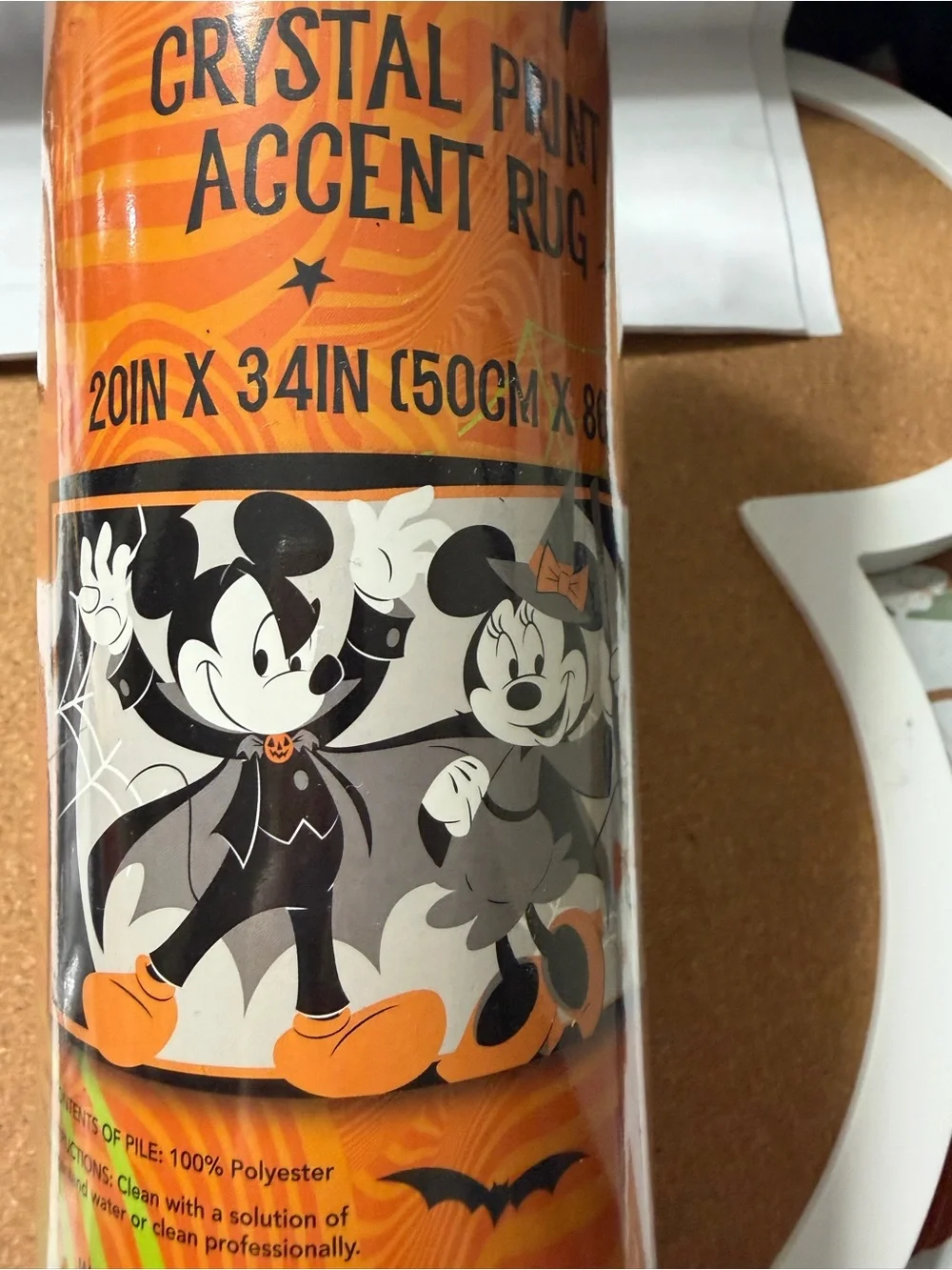 Disney halloween Mickey Accent Rug - Halloween Theme